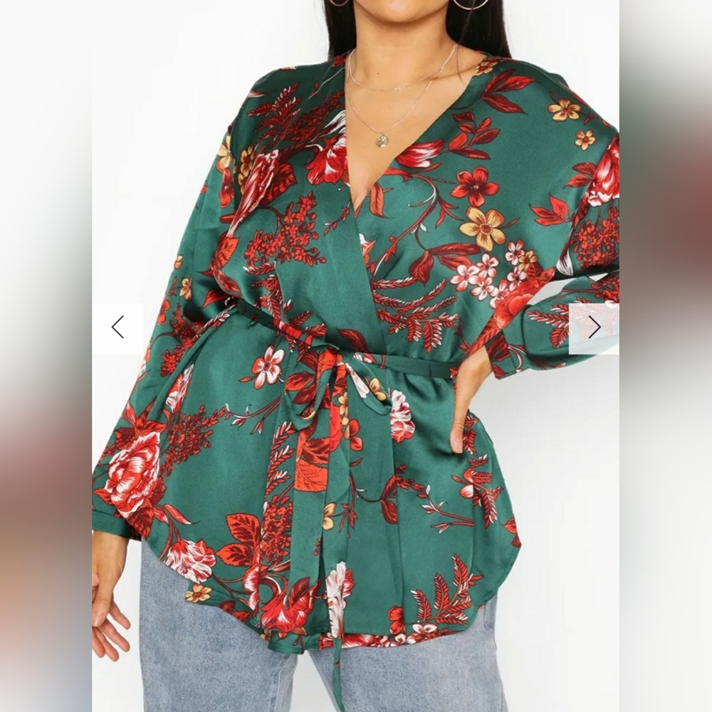 Boho kimono style shirt